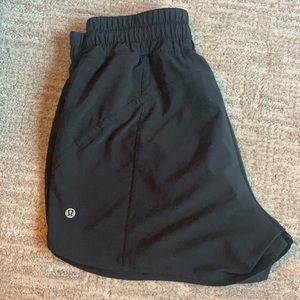 Lululemon Track That Mid-Rise Lined Short 5"